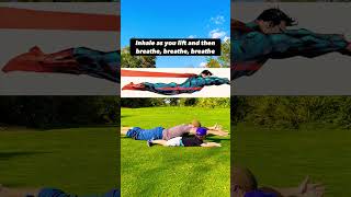 Best Yoga Pilates Exercise Superman Workout  Back Pain Relief [upl. by Vod]