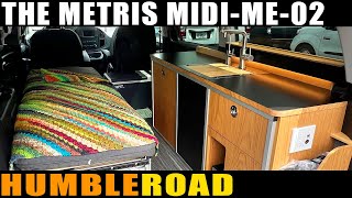 Introducing the Humble Road MIDIMe 02 A Mercedes Metris Micro Camper Solo Traveler [upl. by Netsreik]