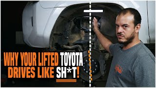 Your Lifted OffRoad ToyotaFordChevy NEEDS Upper Control Arms  The TRUTH about Caster Correction [upl. by Akenom]