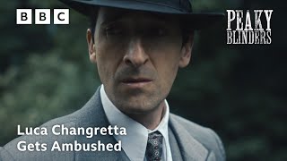 Luca Changretta Gets Ambushed  Peaky Blinders [upl. by Irving]