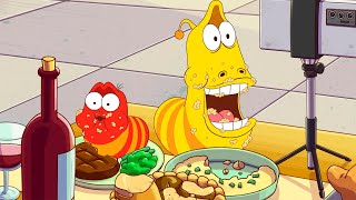 LARAVA IN MARS 2024  MUKBANG  New Season  Hilarious Cartoons  Videos For Kids [upl. by Attenrad218]