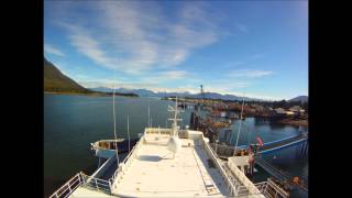 MV Matanuska Northbound Wrangell Narrows [upl. by Odnomor]