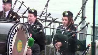 Youghal Pipe Band  Civic Reception Performance at the Town Hall [upl. by Etnaik259]