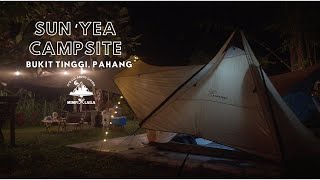 Camping  Nice Little Campsite with Great Facilities at Bukit Tinggi  Sun Yea Camp  ASMR [upl. by Oeramed]