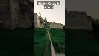 Hidden Csorba castle in the woodstravel tourism csorbacatlewoodshiddencastleshortsvideo [upl. by Jereld]