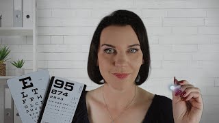 ASMR Eye Exam the ultimate eye exams and tests medical roleplay [upl. by Norma630]