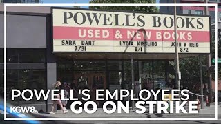 Powell’s Books will close Monday as employees go on strike [upl. by Ahsal]