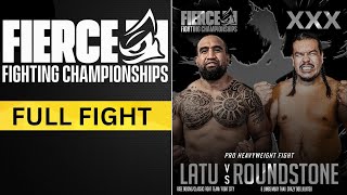 ZEKE LATU VS REUBEN ROUNDSTONE  FULL FIGHT [upl. by Valora57]