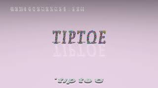 tiptoe  pronunciation  Examples in sentences and phrases [upl. by Ihsir]