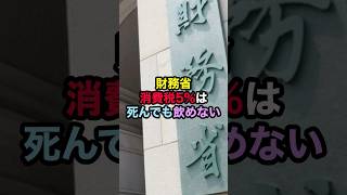 財務省「消費税5は死んでも飲めない」 [upl. by Beltran]