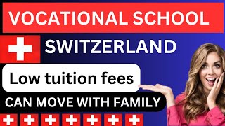 HOW TO APPLY FOR VOCATIONAL SCHOOL IN SWITZERLAND  INTERNATIONAL APPLICANTS [upl. by Noby]