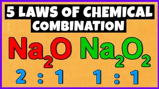 Laws of Chemical Combinations [upl. by Azirb]