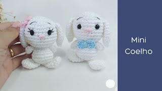 Mini coelho Amigurumi [upl. by Bremble]