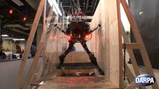 DARPAs PetProto Robot Navigates Obstacles [upl. by Scharff770]