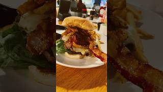 American Whiskey Bar House Burger food [upl. by Anafetse19]