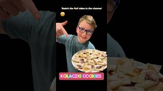 Kolaczki Polish Cookies A Must Try fypシ shortsfeed diy christmas cookies foodie baking fyp [upl. by Carri]