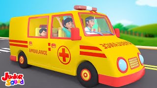 Roues Sur lAmbulance et Véhicule Chansons pour Enfants en Français [upl. by Hamas]