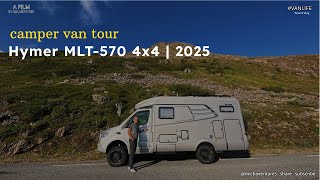 Der Neue Hymer MLT570 Allrad 2025 roomtour  camper van tour detailed [upl. by Artemla]