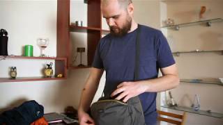 TRAVEL BACKPACK REVIEW Comparison for Decathlon Forclaz Travel 100 40l vs Travel 500 50l Video 34 [upl. by Kraul]