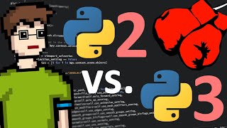 PYTHON 2 vs PYTHON 3  Wo liegen die UNTERSCHIEDE  Python [upl. by Annij]