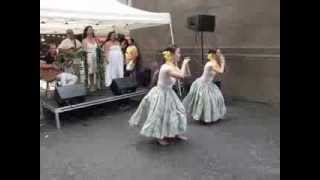 Kealii Reichel Ipo Lei Momi Hula Dance in New York City [upl. by Enilec]