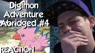 Digimon Adventure Abridged Ep4  Setting Fire To The Sky REACTION [upl. by Channing]