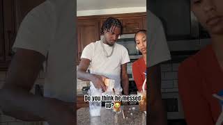 Lil Reese and Tipfineass makes Reeses Pieces iced coffee [upl. by Evelyn]