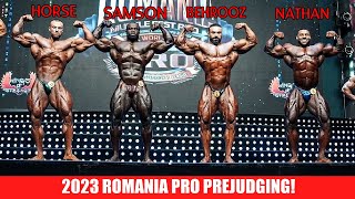 2023 Romania Pro Prejudging This is NOT and Easy Win for Samson Dauda [upl. by Byler]