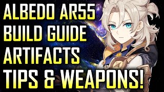 Albedo Build Guide and Tips for WeaponsArtifactsPlaystyle  Genshin Impact [upl. by Merideth]