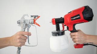 How to Use a Budget HVLP Paint Spray Gun  Beginners Guide [upl. by Aronas]