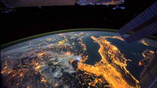 All Alone in the Night  Timelapse footage of the Earth as seen from the ISS [upl. by Pinckney]