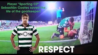 Former Liverpool star Sebastian Coates dramatically saves teammates life during match  RESPECT [upl. by Magdala]