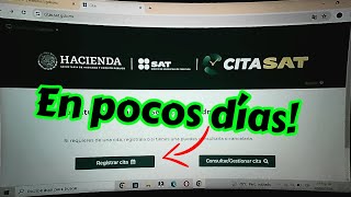 🔥 Cómo sacar una CITA en el SAT para en POCOS DÍAS  Tutorial paso a paso [upl. by Gilbertine]