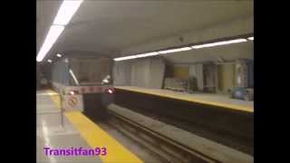 Montreal Metro Berri Uqam MR63 Action HD [upl. by Nanreh]