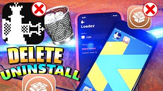 How To DELETE  REMOVE CheckRa1n Jailbreak and Cydia NO RESTORE NO COMP  UnJailbreak iOS 1312 [upl. by Annaeed618]