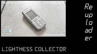 Sony Ericsson K700i Startup and shutdown Reuploaded [upl. by Namzed]