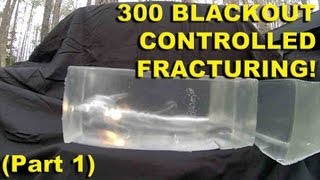 300 BLACKOUT Controlled Fracturing 170gr Fragmenting Subsonic by Lehigh Defense [upl. by Eenor996]