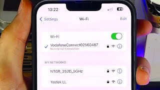 ANY iPhone How To Access WiFi amp FIX WLAN connection issues [upl. by Hnahc808]