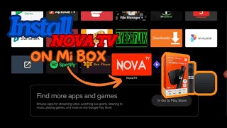 How to install Nova TV APK on Mi Box Any Android TV Box or Firestick [upl. by Rabah84]