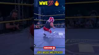 WWE ray mini mesterio 🔥🔥🔥🔥💯😱 wwe wweraw wrestling [upl. by Aramal]