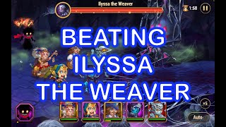 Hero Wars Beating Ilyssa the Weaver Level 100 [upl. by Tterraj637]