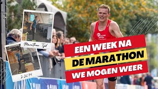 Een Week Na De Marathon We mogen weer langzaam beginnen [upl. by Oyam610]