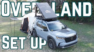 NEW UPGRADES Honda Pilot Trailsport is Overland Ready [upl. by Narual]