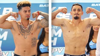 HIGHLIGHTS  MCBROOM vs GIB WEIGH IN [upl. by Mcnutt]