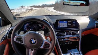 2020 BMW 840i xDrive Gran Coupe  POV Driving Impressions [upl. by Roshelle]