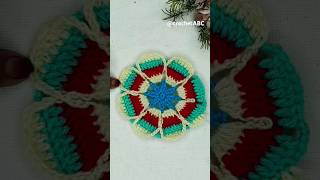 Beautiful Crochet Coaster crochet viralshorts trending crochetABC [upl. by Barron]