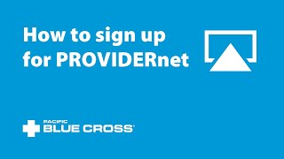 How to sign up for PROVIDERnet [upl. by Consalve]