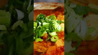 How to make kimchijjigae food recipe kimchisoup cooking [upl. by Esmaria]