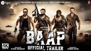 Baap  Official Trailer  Baap Of All Films  Sunny Deol Sanjay Dutt  Baap Teaser trailer Updates [upl. by Anatlus]