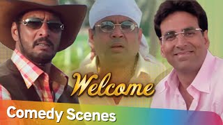 Welcome  Best Comedy Scenes  Akshay Kumar Paresh Rawal  Nana Patekar  Bollywood Comedy [upl. by Pablo]